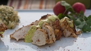 I served this with Cilantro Rice.