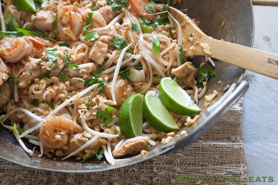 Quick and Easy Pad Thai | What a Girl Eats