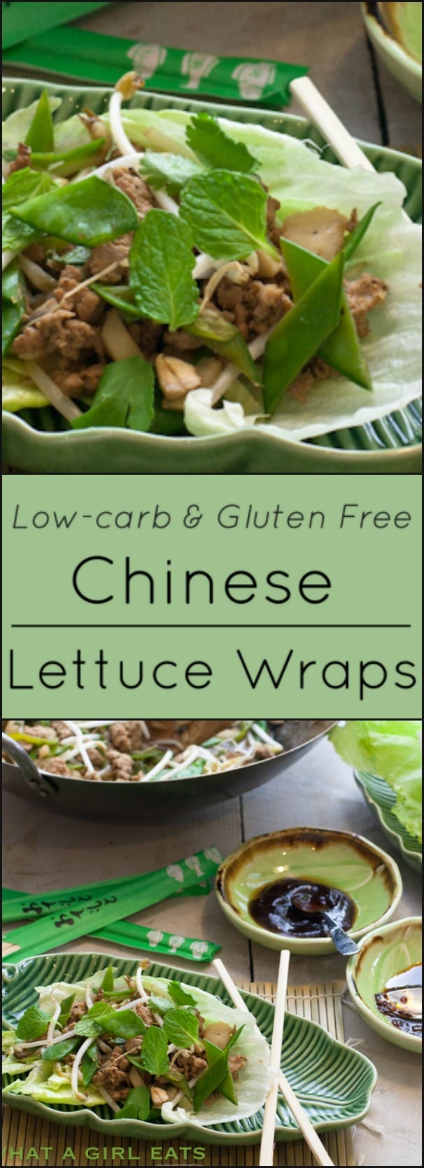 Low-carb, gluten free Chinese Lettuce Cups.
