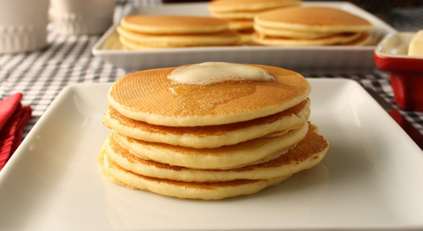 Buttermilk pancakes. @whatagirleats.com
