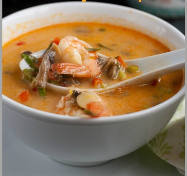 Thai curry soup pin
