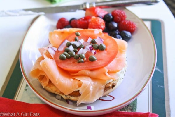 Lox and Bagels - an elegant breakfast that's perfect for holiday breakfasts and special celebrations.