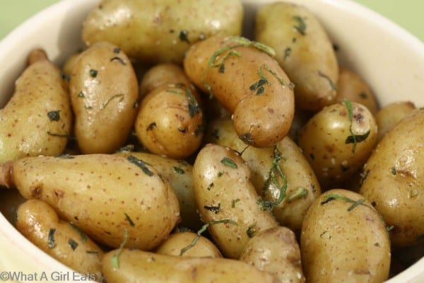 new potatoes.