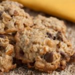Chocolate Chip Oatmeal Cookies, flour less and gluten free!