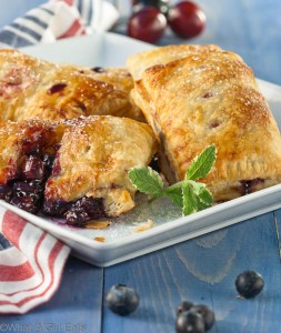 Triple Berry and Cherry Hand PIes.