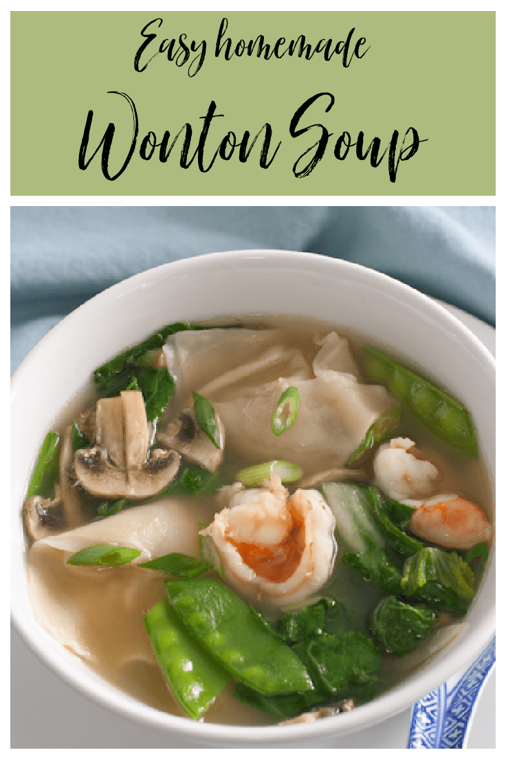 Homemade wontons are so much easier than they look! They're the perfect way to get kids to help in the kitchen.