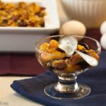 Winter fruit compote is a delicious concoction of fresh fruit. It's delicious as a side on its own, or over a bowl of oatmeal, or even ice cream.