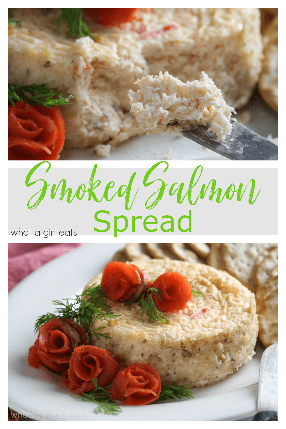 This smoked salmon spread is an excellent addition to any cocktail party or holiday dinner. Also called a "savory cheesecake", it is a blend of smoked salmon, Gruyere cheese, and fresh dill.