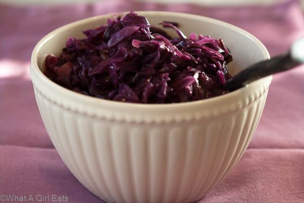 Braised Swedish Red Cabbage | What a Girl Eats