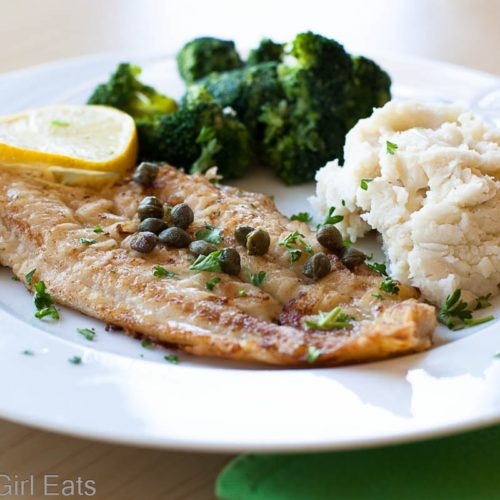 Pan Fried Sole With Lemon - What's Gaby Cooking