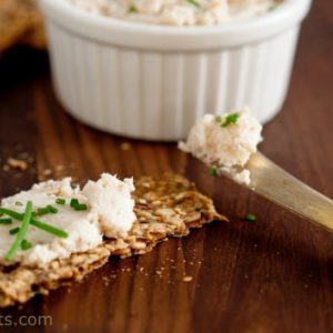 smoked trout mousse