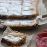Apricot-cherry slab pie is a portable dessert, with a buttery, flaky crust and fresh spring fruit filling. It's perfect picnic food.