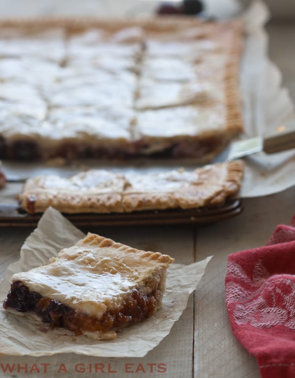 Apricot-Cherry Slab Pie