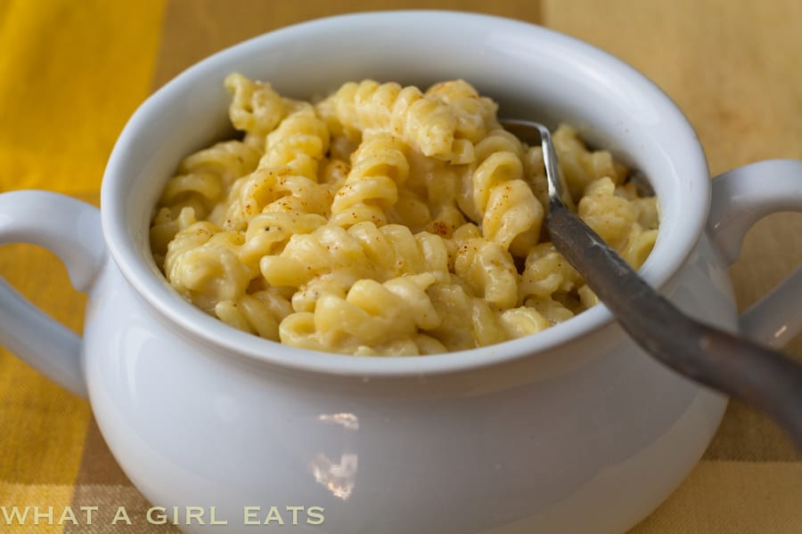 Easy, one pot macaroni and cheese. Make it just as fast as the "Blue box", with real ingredients!