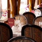 Dining car on the Napa Valley Wine Train