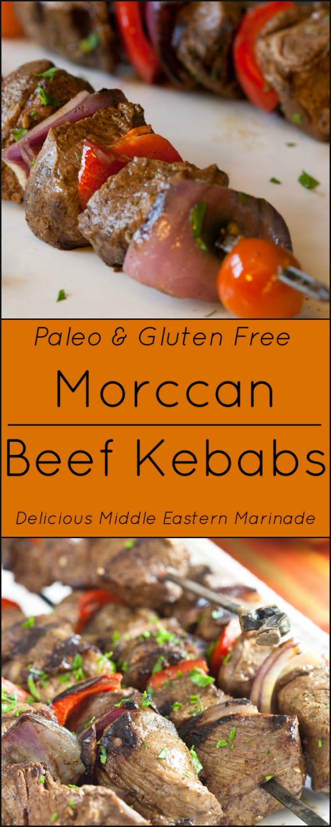 Moroccan beef kebabs are perfect for a summer dinner, straight from your grill. Flavored with earthy spices, this is a dinner to love.