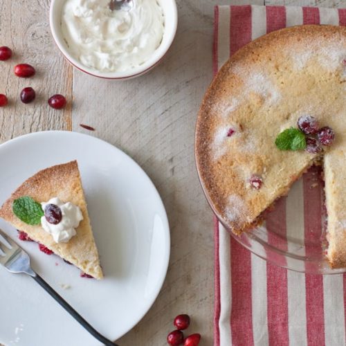 Nantucket Cranberry Pie Recipe | @whatagirleats