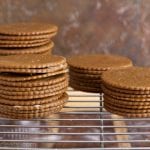 Moravian Molasses cookies are wafer thin and crisp.