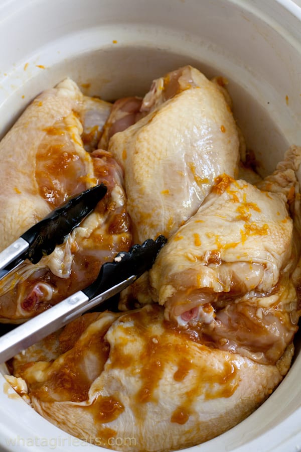 chicken thighs in slow cooker