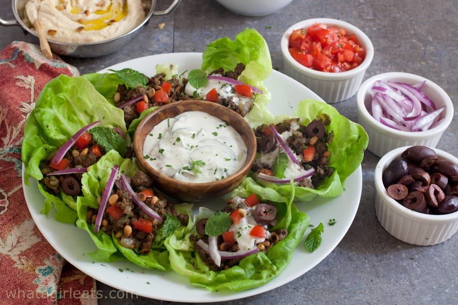 Middle Eastern Lettuce Wraps {Whole30}