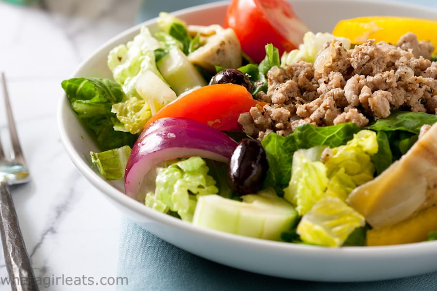 Paleo Greek Gryo salad