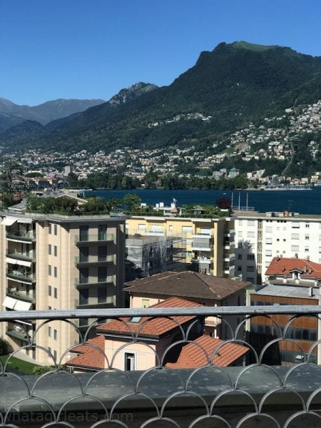 Lugano view.