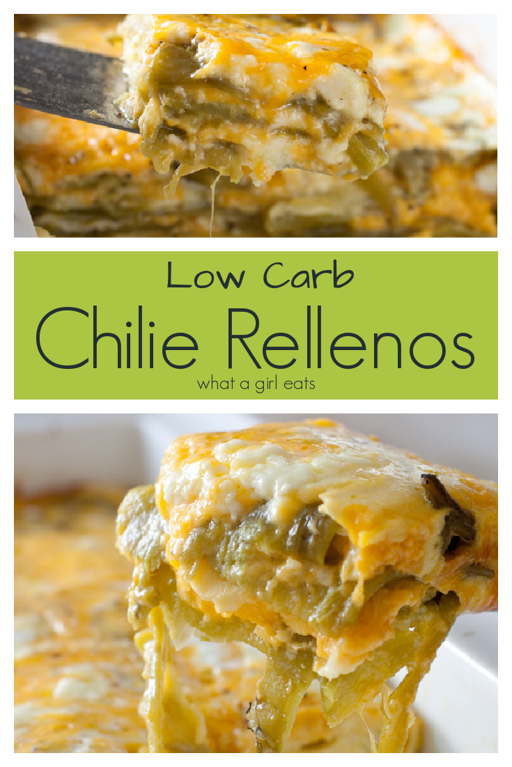 This Hatch Chile Rellenos Casserole is a low-carb version of traditional chile rellenos. Naturally low-carb and gluten free it's delicious for breakfast, lunch or dinner!