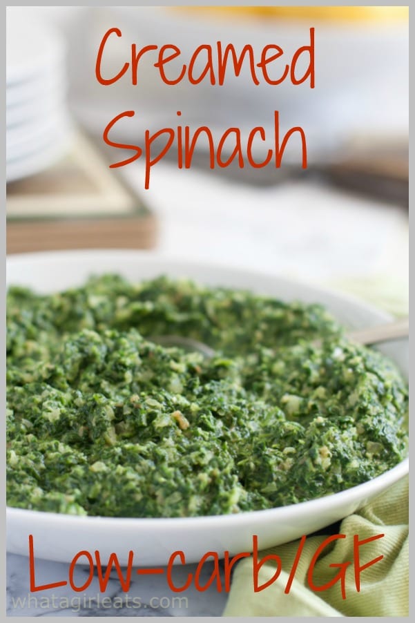 Creamed spinach pin