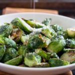 Brussels sprouts with cheese
