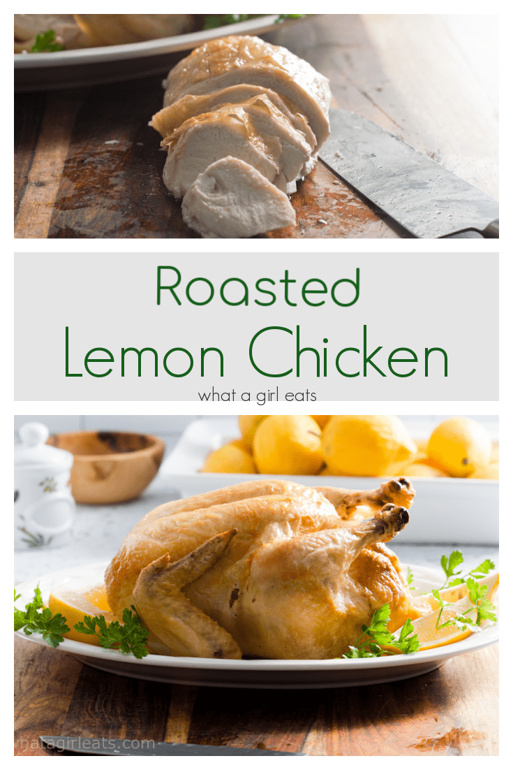 This roasted lemon chicken, or pollo a limone, is a classic Italian recipe that makes the juiciest and most flavorful chicken.