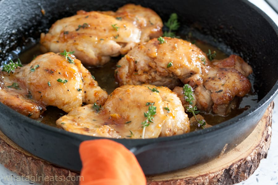Apricot Chicken with Ginger