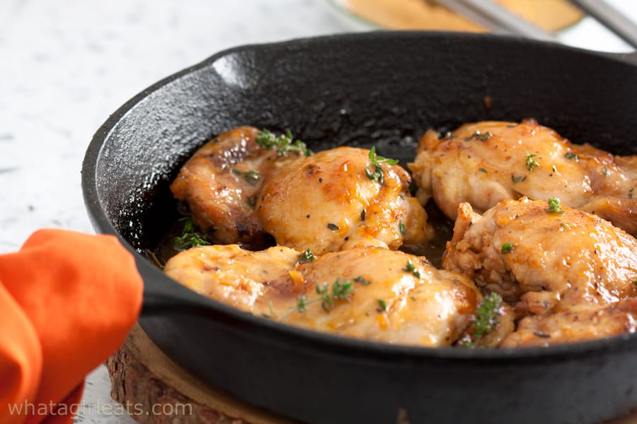 Apricot ginger chicken
