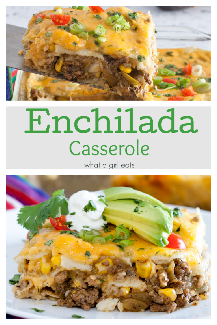 If you’re looking for an easy, family friendly, layered enchilada casserole, this is for you! Highly customizable and not spicy, this quick, ground turkey enchilada recipe will become one of your go-to meals on a busy weeknight. #budgetmeal #groundmeat #groundbeef #groundturkey #mexicanfood #texmex #enchiladas #casserole
