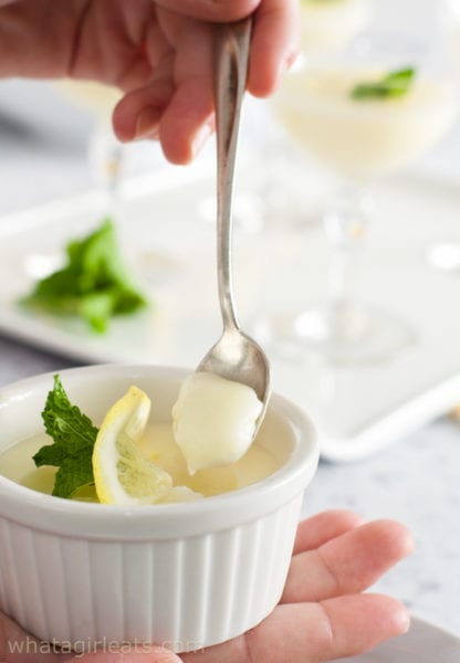 spoon of posset.