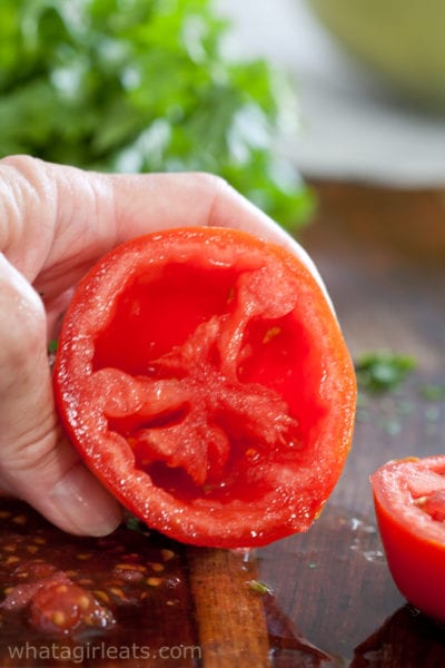 tomato without seeds