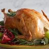 roast turkey on platter