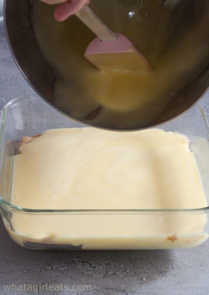 lemon curd filling for lemon bars.