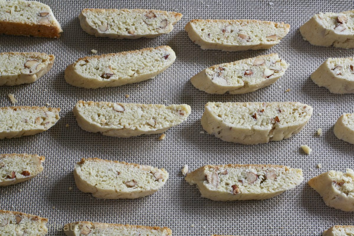 second bake for biscotti.