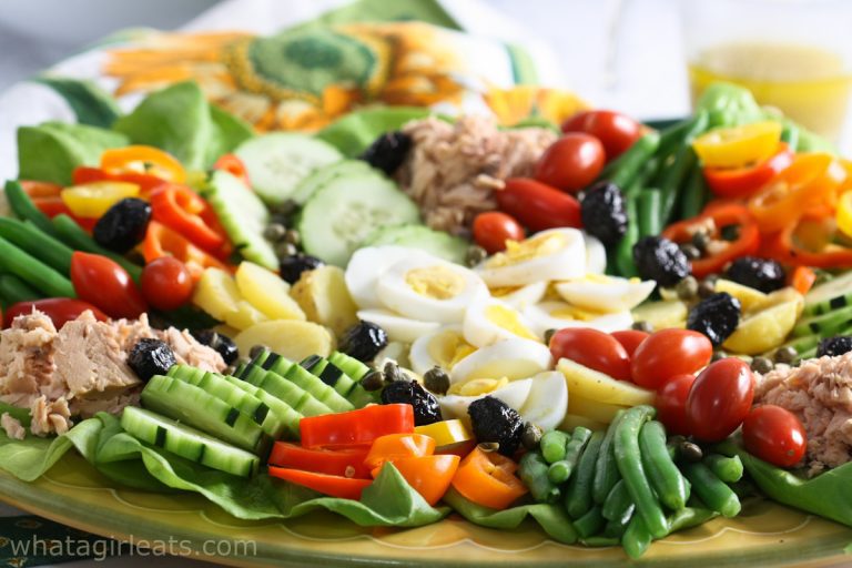 Salmon Niçoise Salad, A Classic Composed Salad