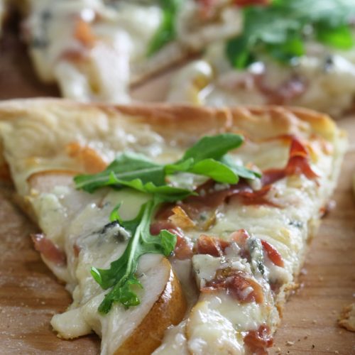 How to make Gorgonzola Pizza recipe – Homemade Pizza recipe — Eatwell101