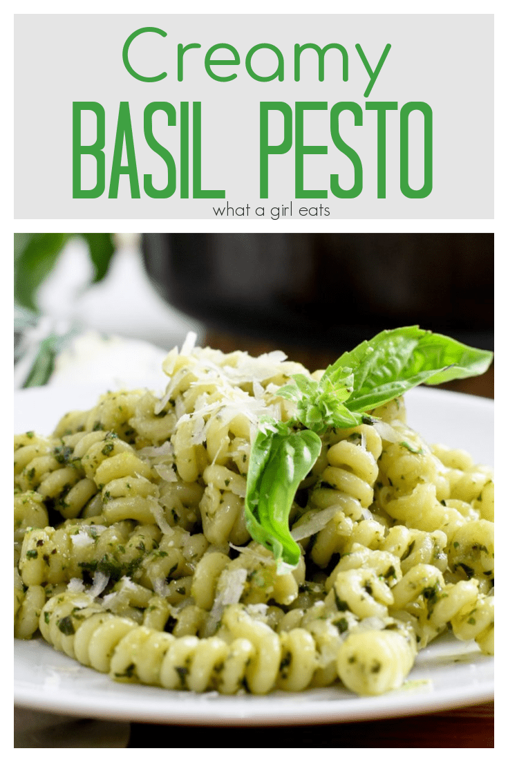 Fresh basil pesto is an easy and healthy dish perfect with pasta, in sandwiches or on pizza.