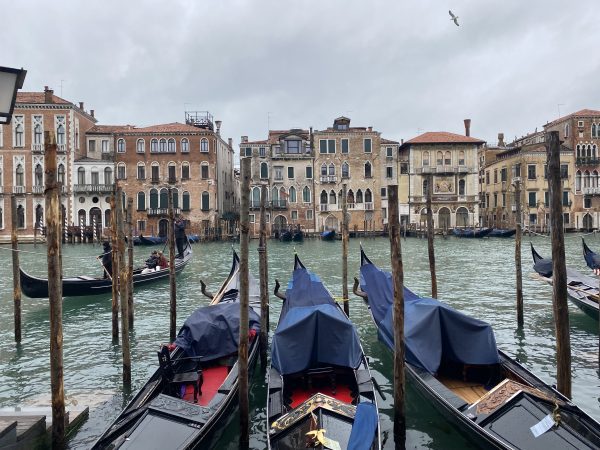 Venice gondola. 