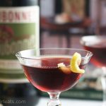 Dubonnet and gin with a twist.