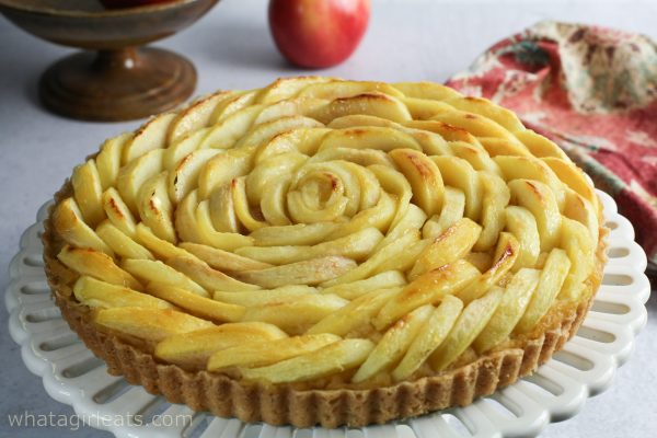 french apple tart.