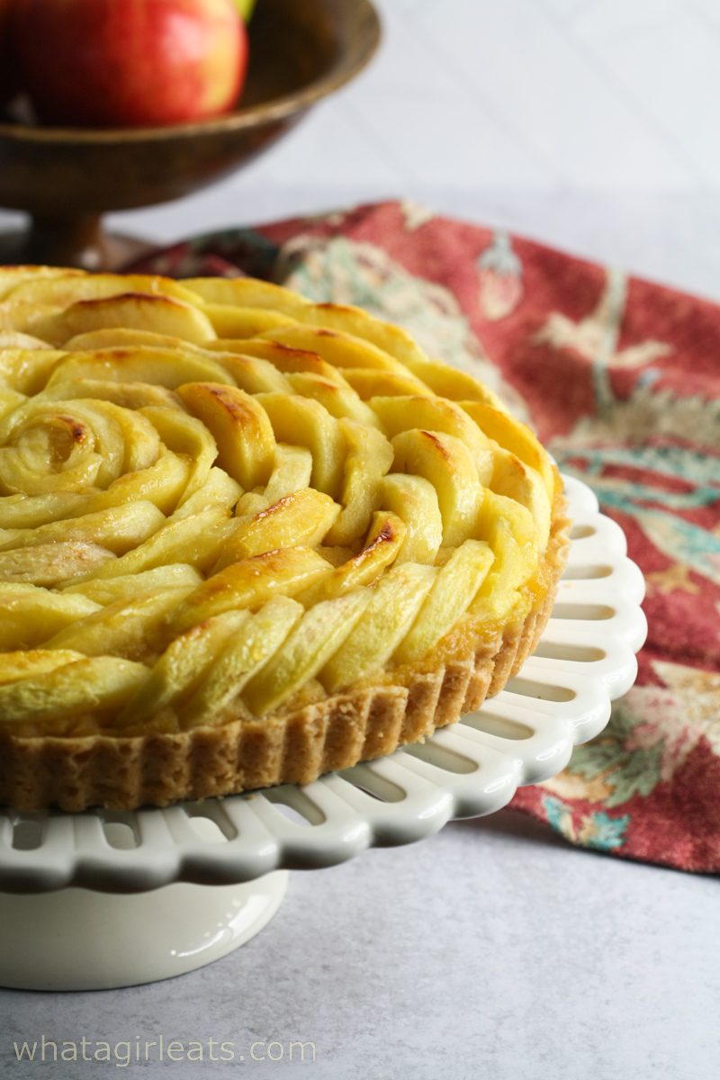 Apple Raspberry Tart Raspberry Tart - What A Girl Eats