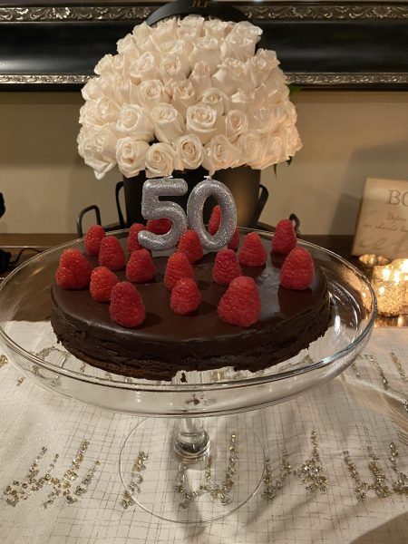 gluten free chocolate cake for 50th birthday.