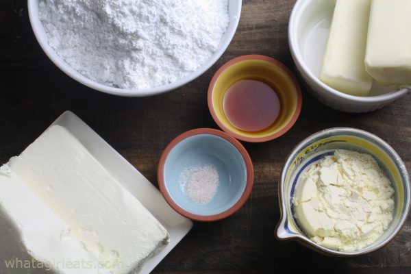 buttermilk cream cheese frosting ingredients.