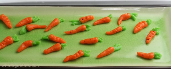 Marzipan carrots.