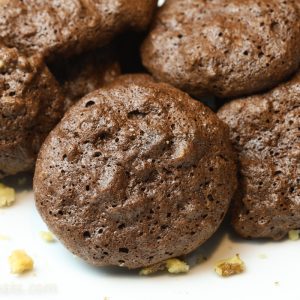Chocolate Meringue Cookies.