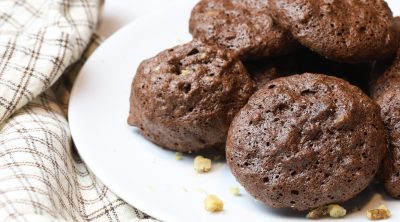 Chocolate meringue cookies.